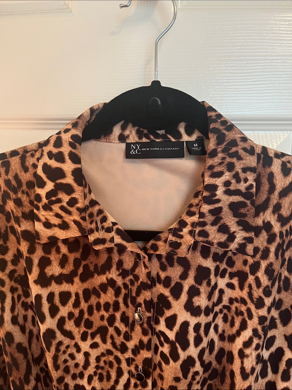 New York & Company Leopard Dress - Picture 2 of 8